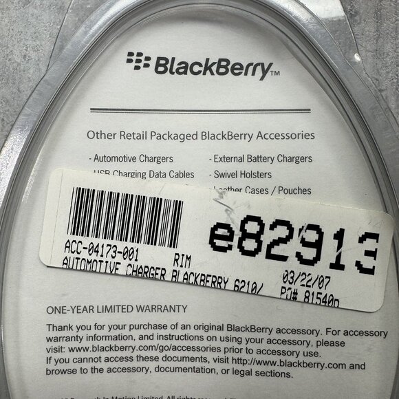 BLACKBERRY 6210 DC CAR Vehicle CHARGER MINI USB For 6510/7510 7210/30/80 New - Picture 5 of 7